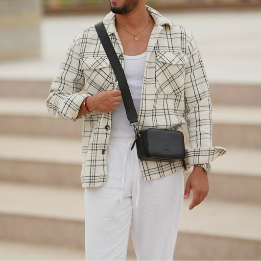The Rise of the Men’s Handbag: How to Stylishly Wear a Crossbody Bag