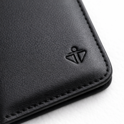 T101 — Portefeuille Minimaliste en Cuir Italien